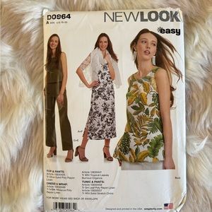 Newlook Sewing Pattern D0964 Uncut